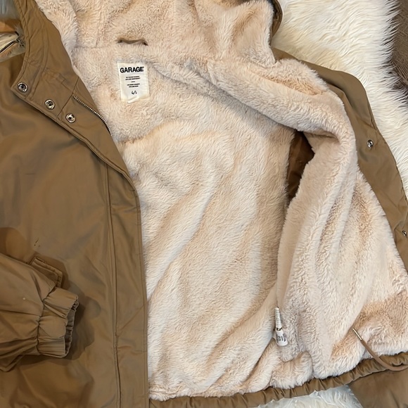 Garage fleece lined coat - Picture 3 of 6